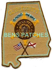 ALABAMA,A,CLARKE COUNTY SHERIFF 2 STATE SHAPED_wm